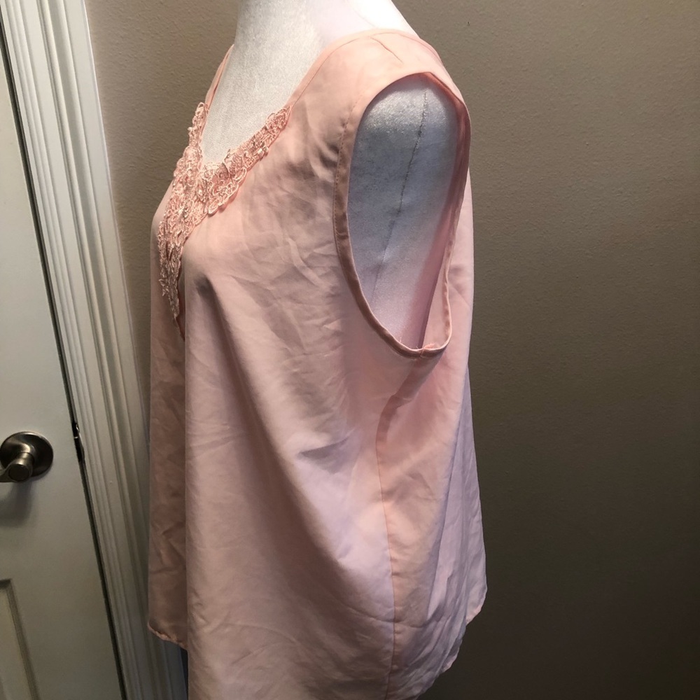 Vintage Pink Shell by Alice Stuart Size Large - Picture 4 of 7